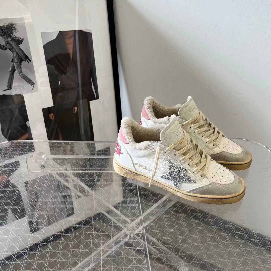 Golden Goose Vintage Distressed Sneakers #002