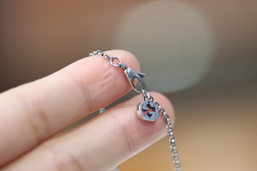 Gucci Vintage Double G Necklace