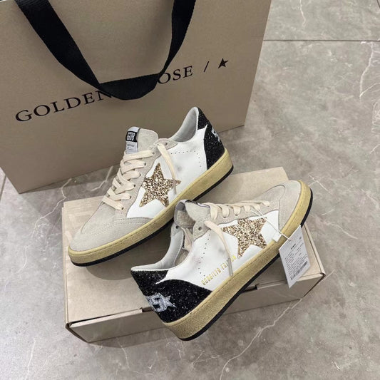 Golden Goose Vintage Distressed Sneakers #216