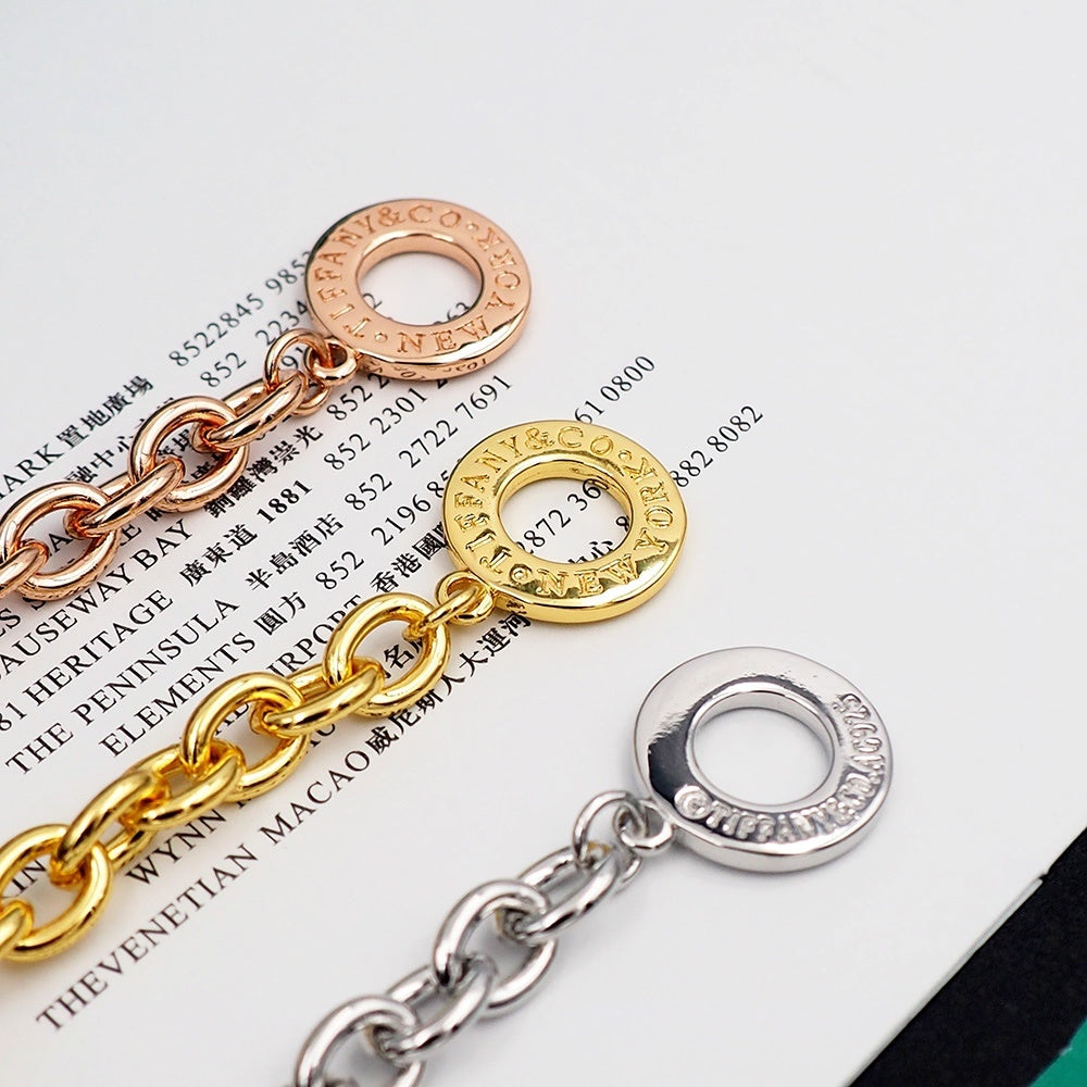 Tiffany & Co. Heart T Motif Bracelet