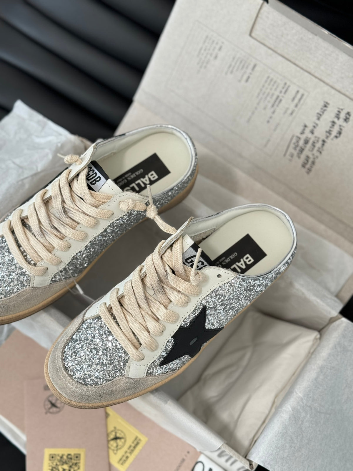 Golden Goose Vintage Distressed Sneakers #300