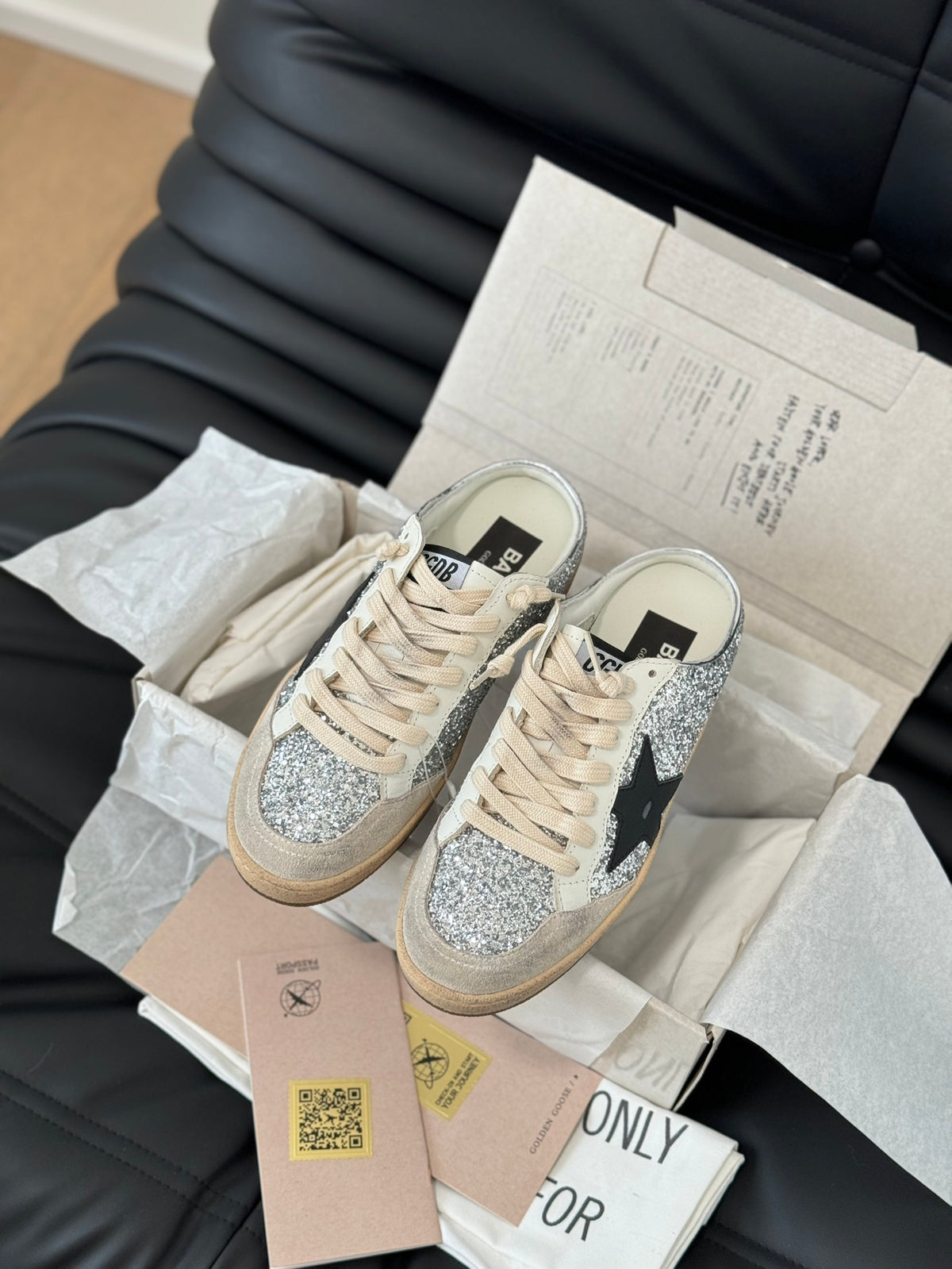 Golden Goose Vintage Distressed Sneakers #300