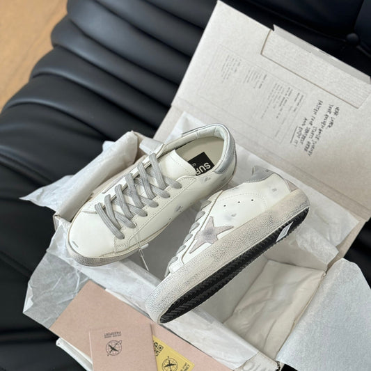 Golden Goose Vintage Distressed Sneakers #135