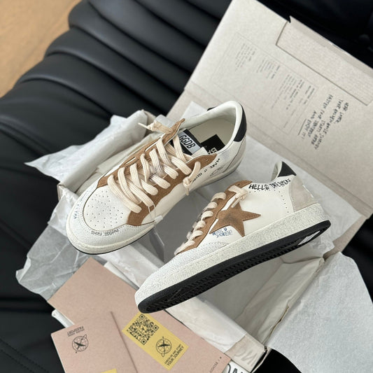 Golden Goose Vintage Distressed Sneakers #289