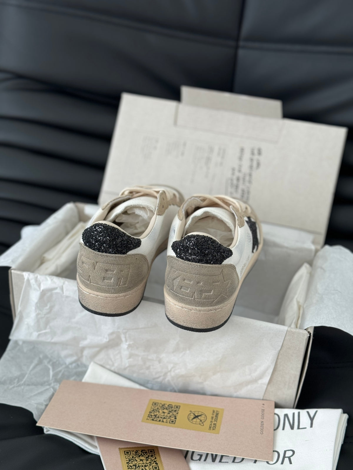 Golden Goose Vintage Distressed Sneakers #301