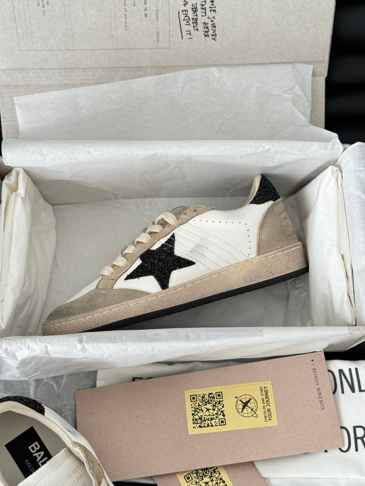 Golden Goose Vintage Distressed Sneakers #301