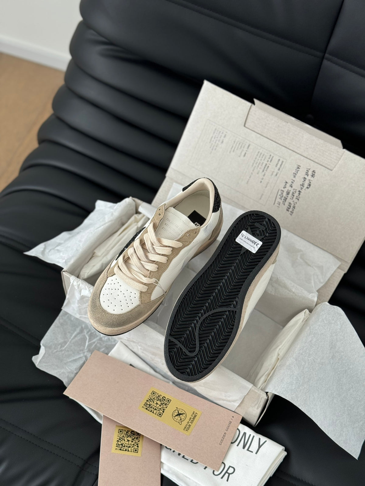Golden Goose Vintage Distressed Sneakers #301