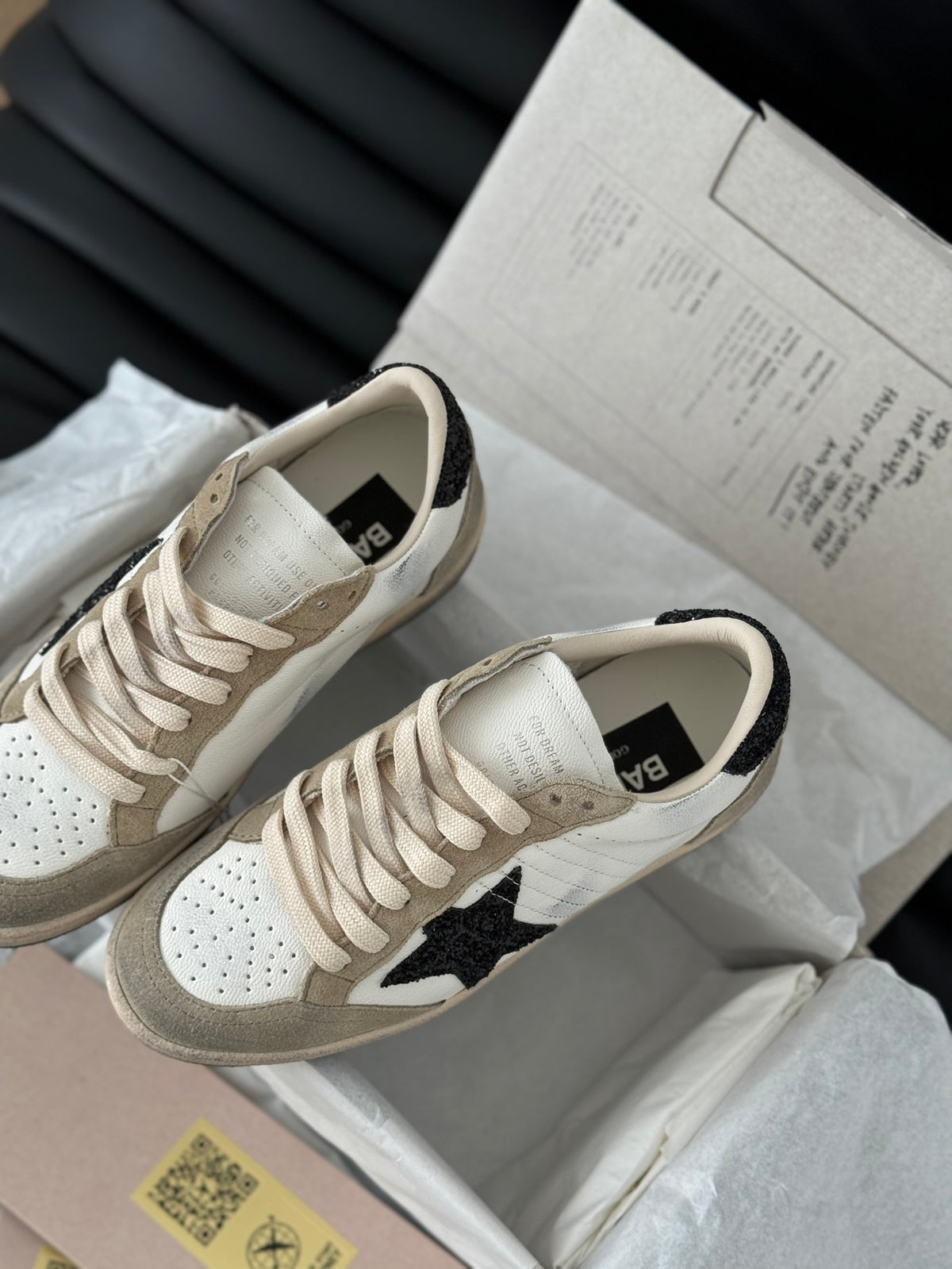 Golden Goose Vintage Distressed Sneakers #301