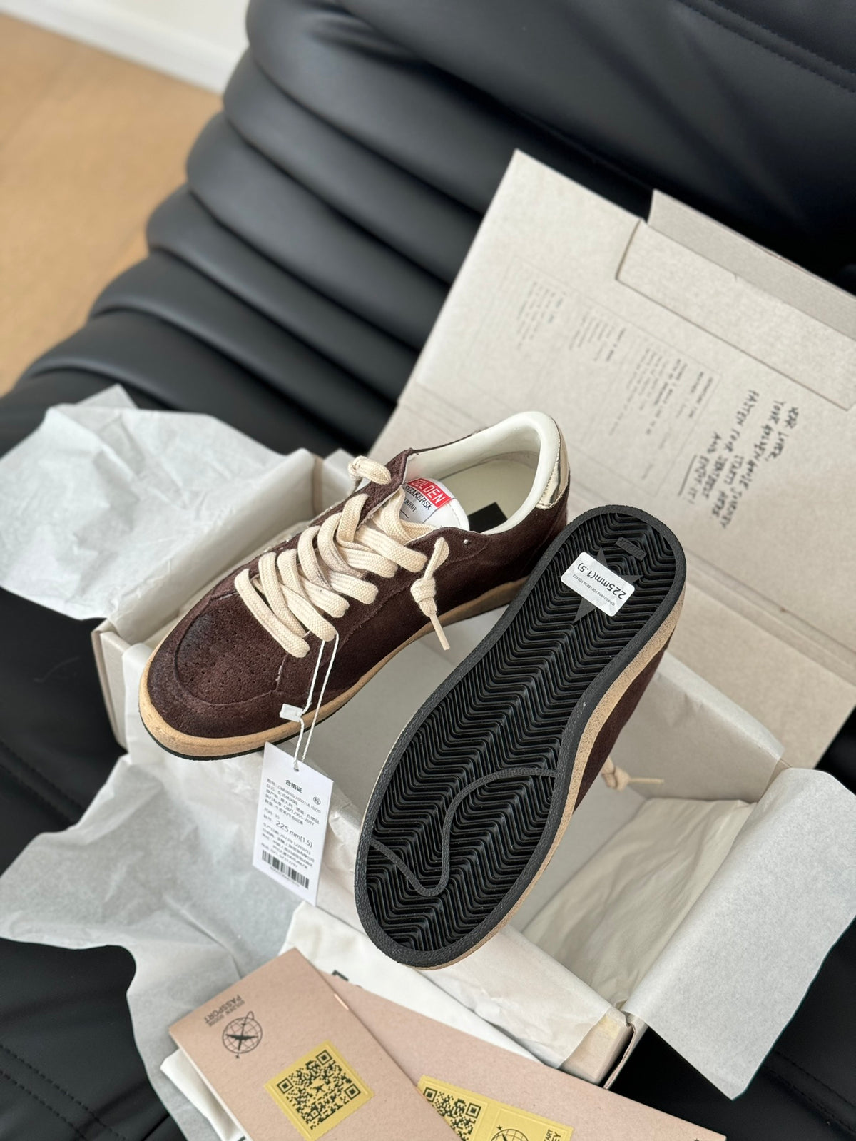 Golden Goose Vintage Distressed Sneakers #294