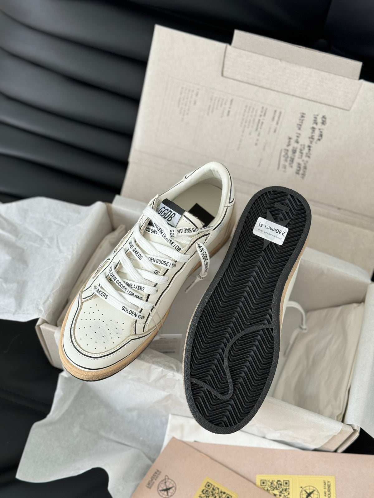 Golden Goose Vintage Distressed Sneakers #290