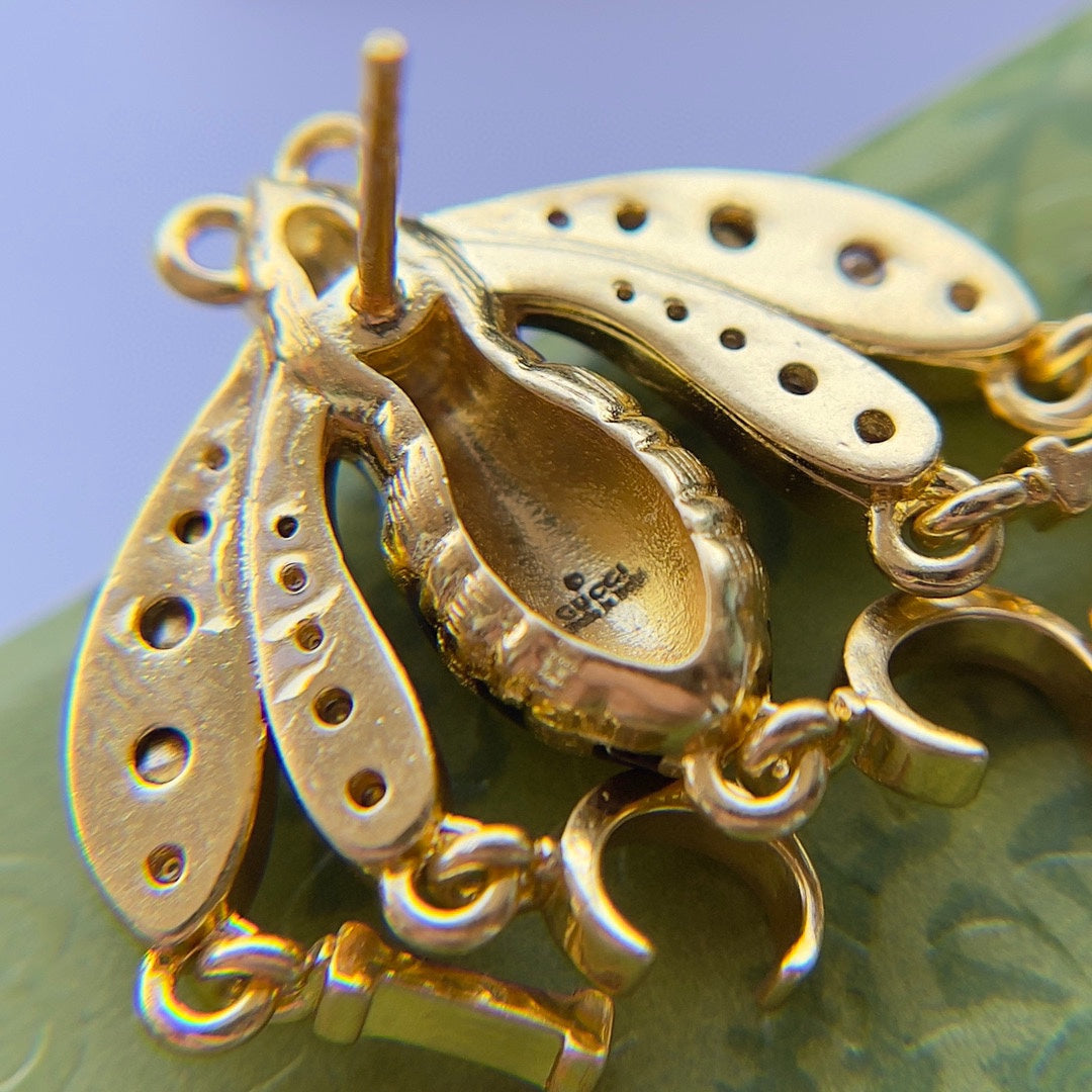 Gucci Brass Crystal Fashion Accessory