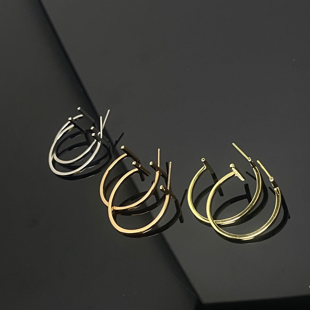 Tiffany & Co. Crystal Smile Earrings