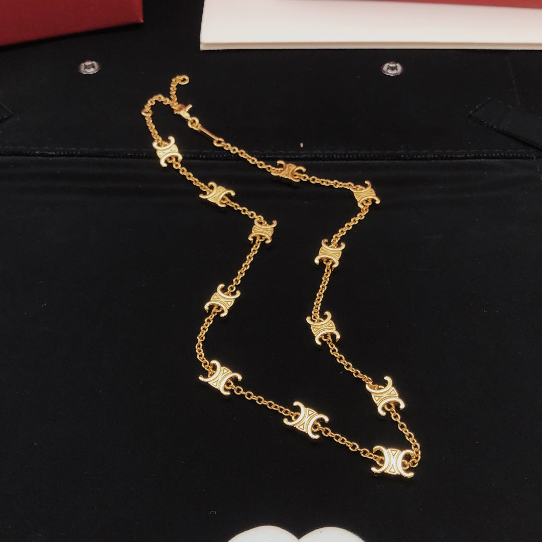 CELINE Brass Necklace