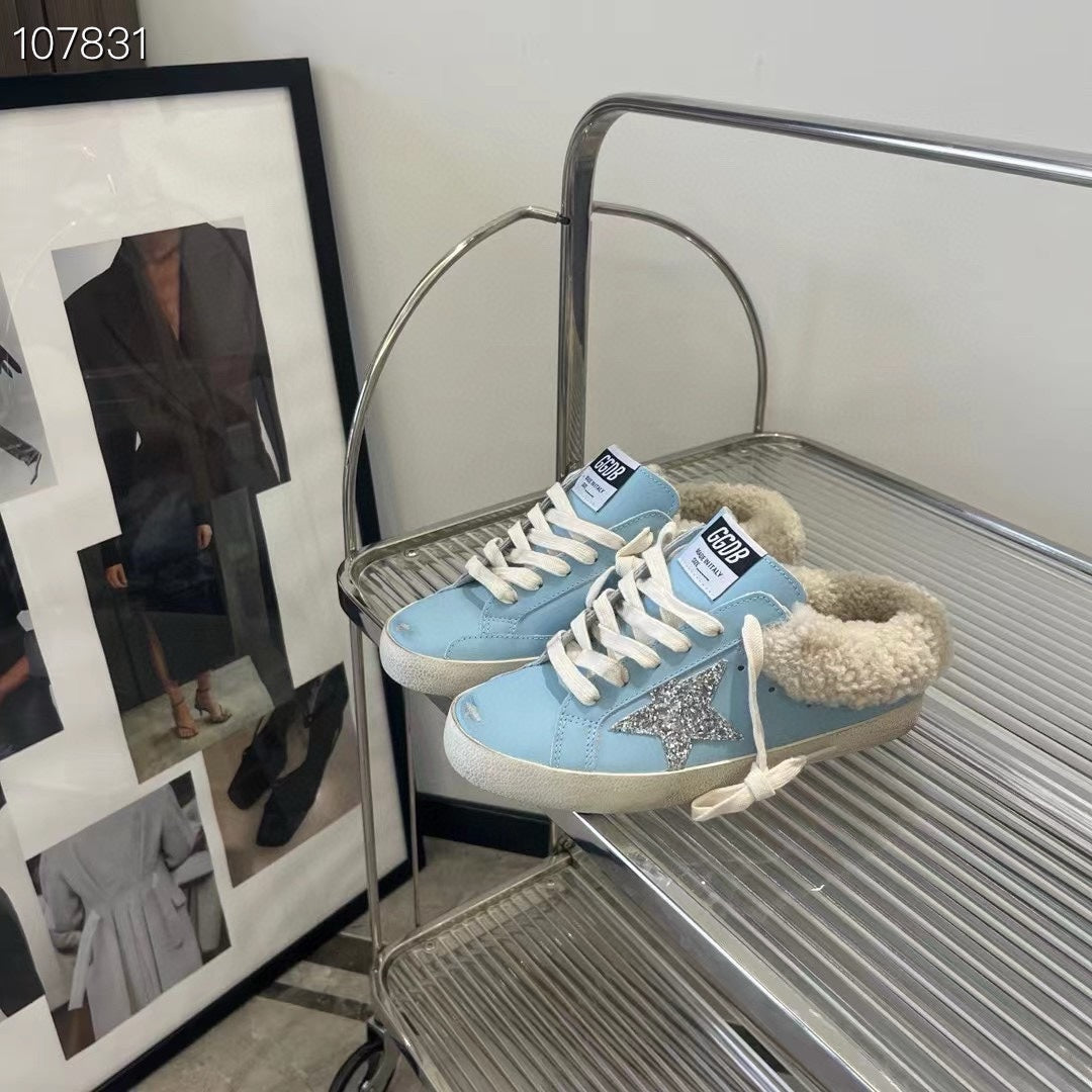 Golden Goose Vintage Distressed Sneakers #020