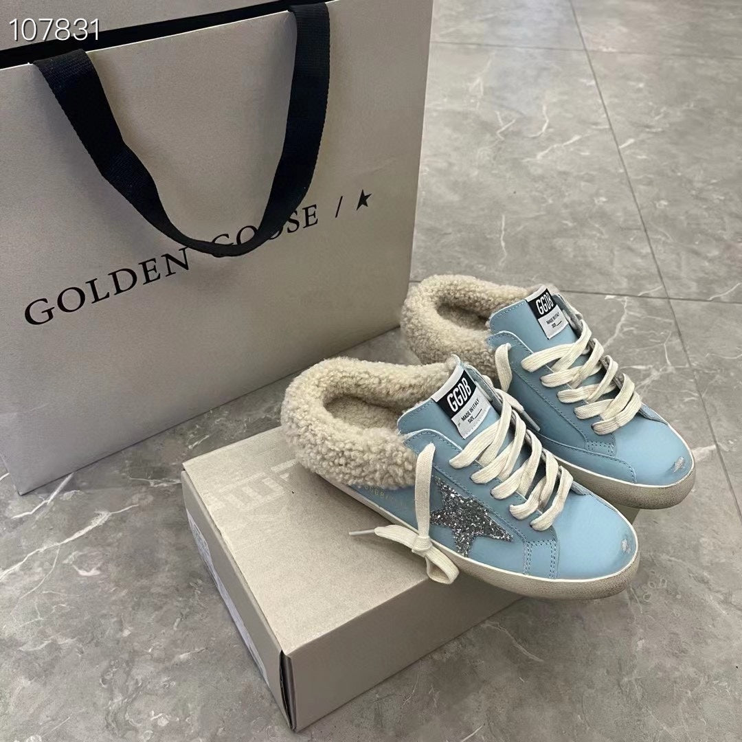 Golden Goose Vintage Distressed Sneakers #020