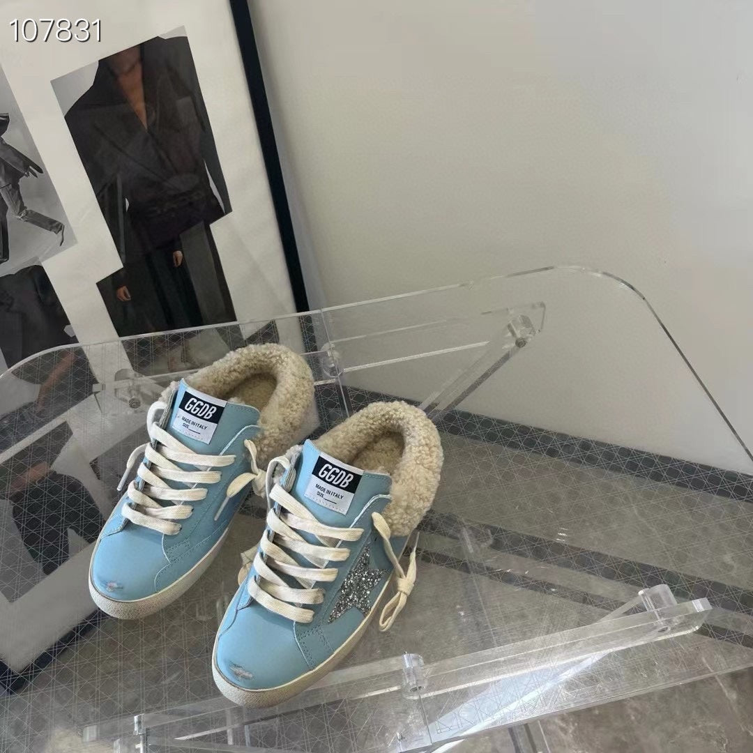 Golden Goose Vintage Distressed Sneakers #020
