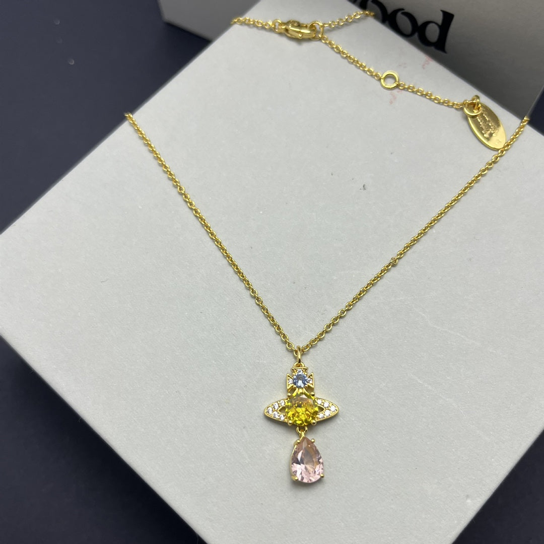 Sparkling Clavicle Necklace
