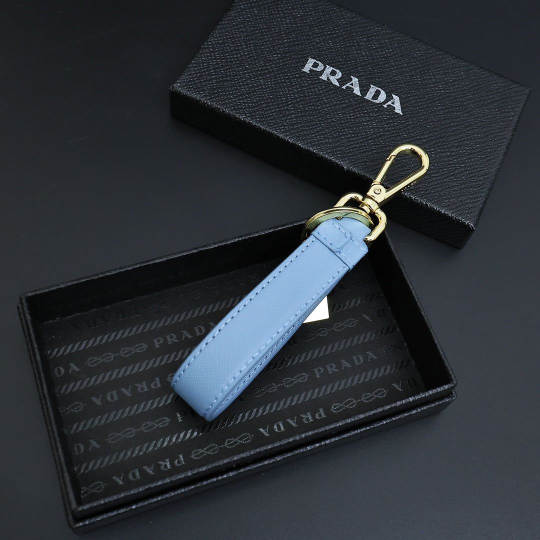PRADA Leather Keychain