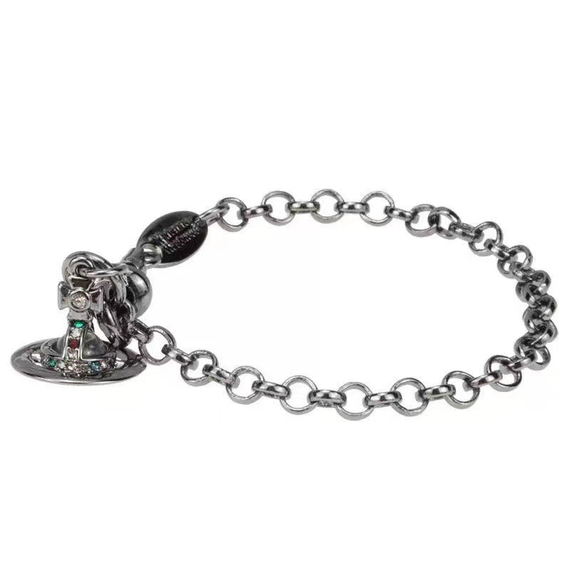 Rhinestone Planet Bracelet