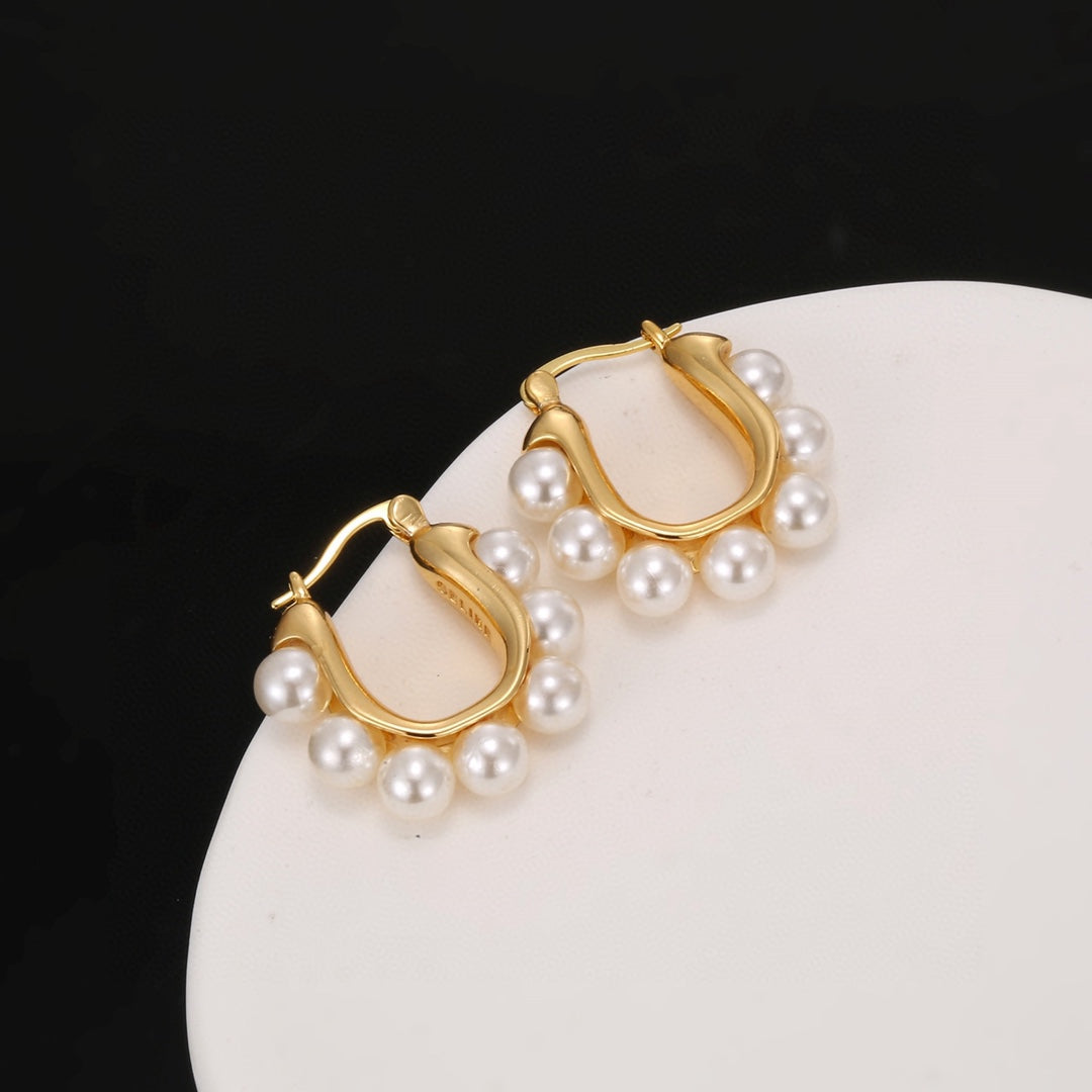 CELINE Pearl Vintage Earrings
