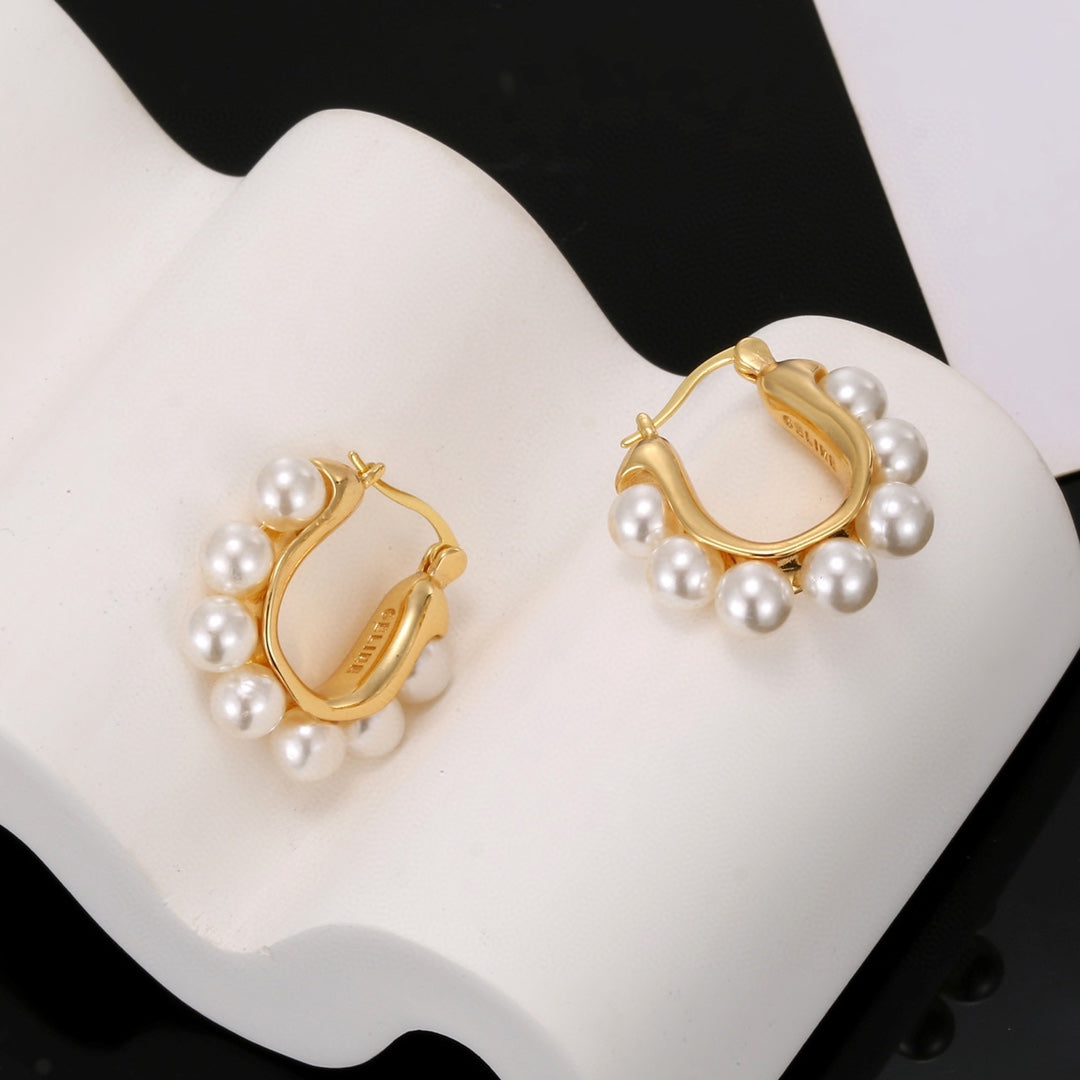 CELINE Pearl Vintage Earrings