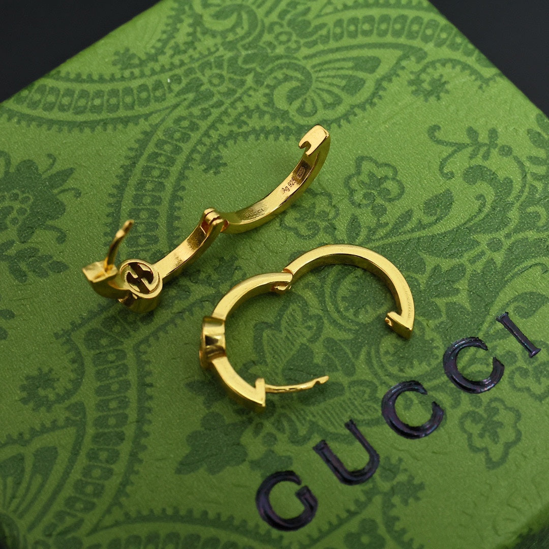 Gucci Interlocking Earrings