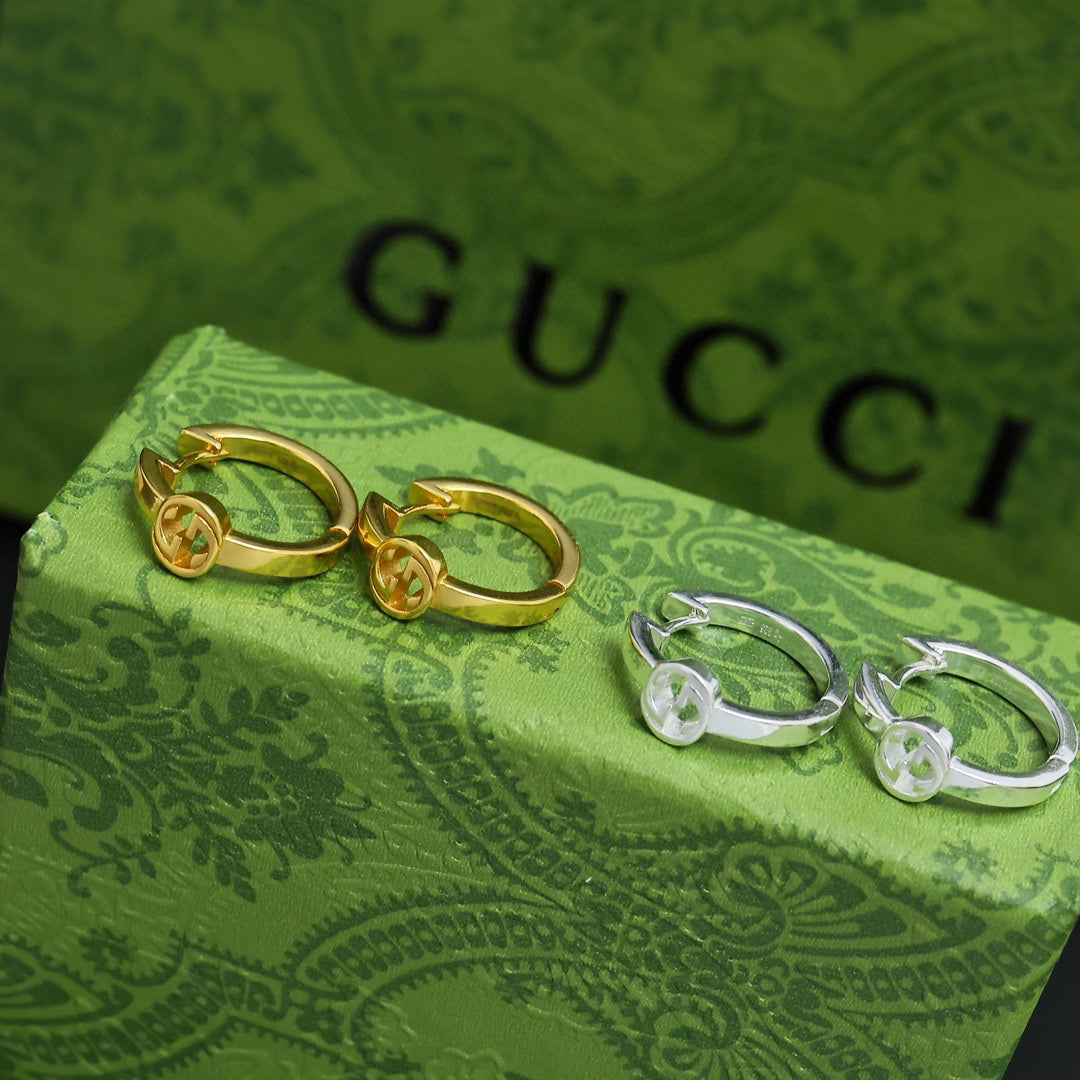 Gucci Interlocking Earrings