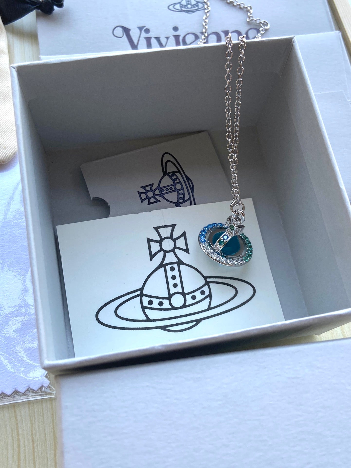 Crystal Planet Necklace