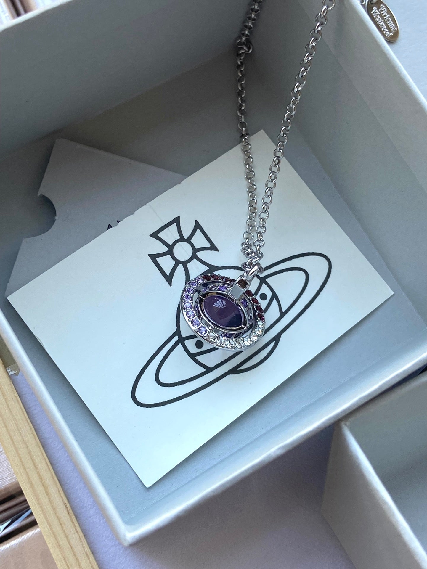 Crystal Planet Necklace