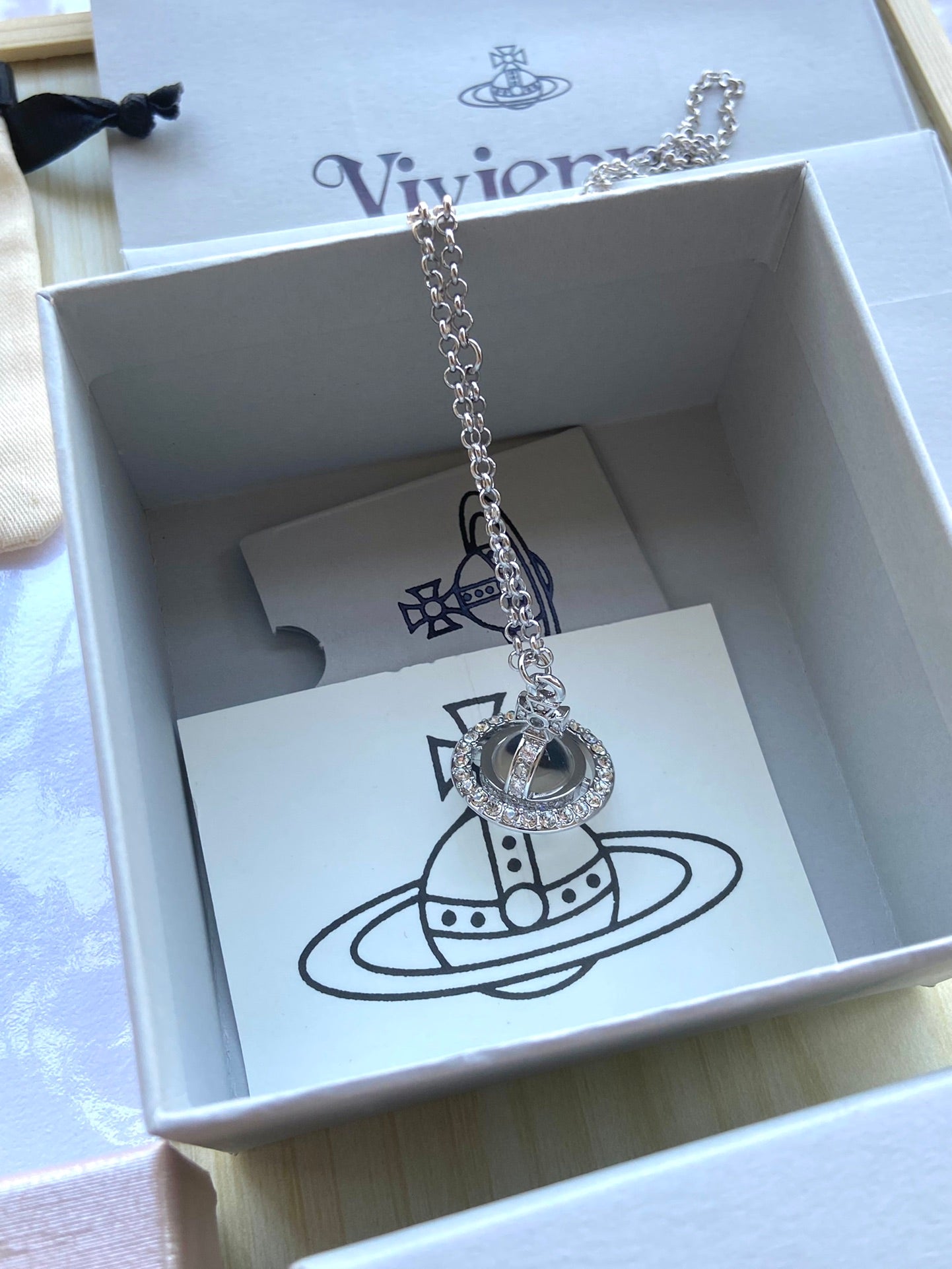 Crystal Planet Necklace