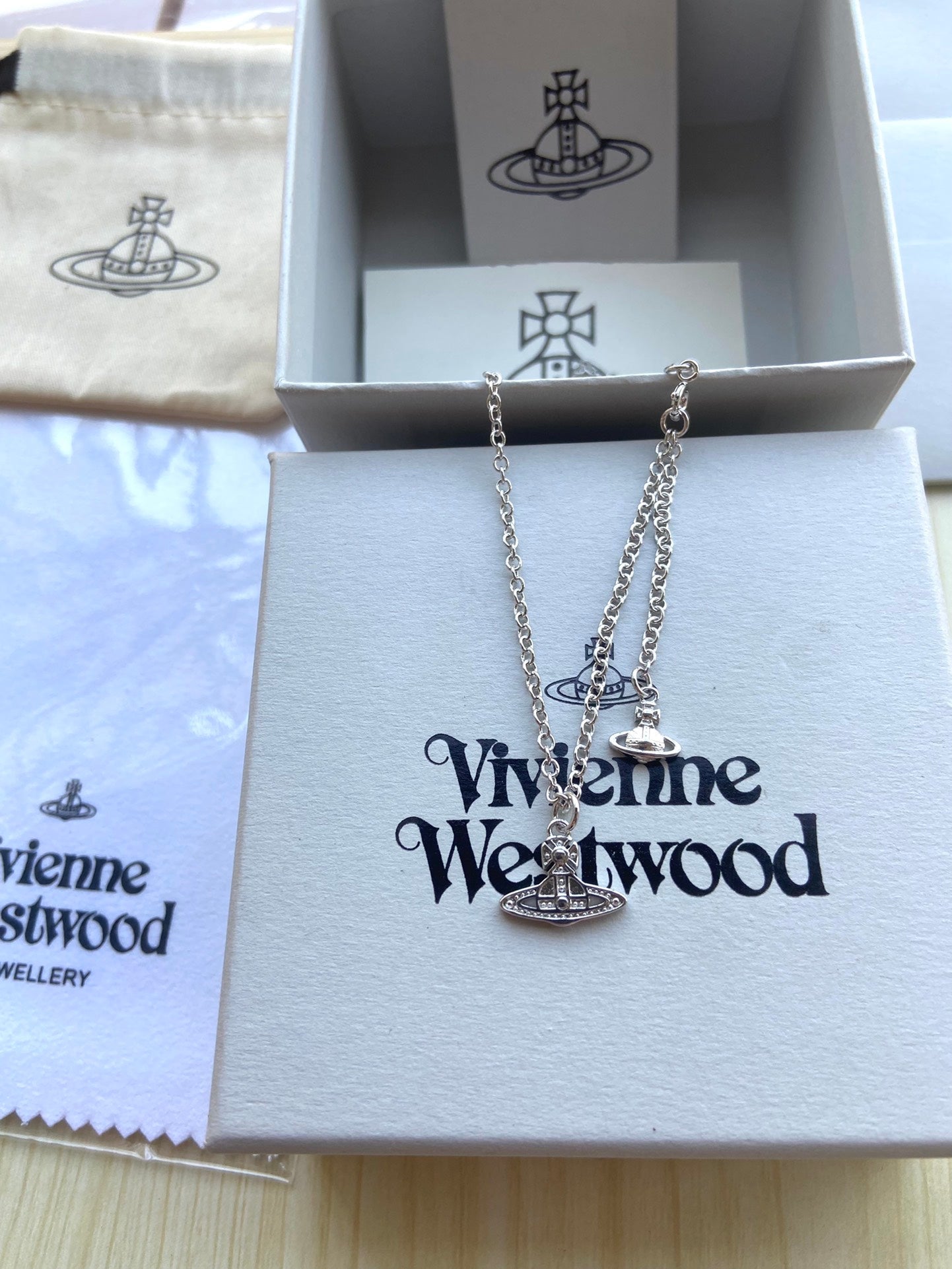 Planet Clavicle Necklace