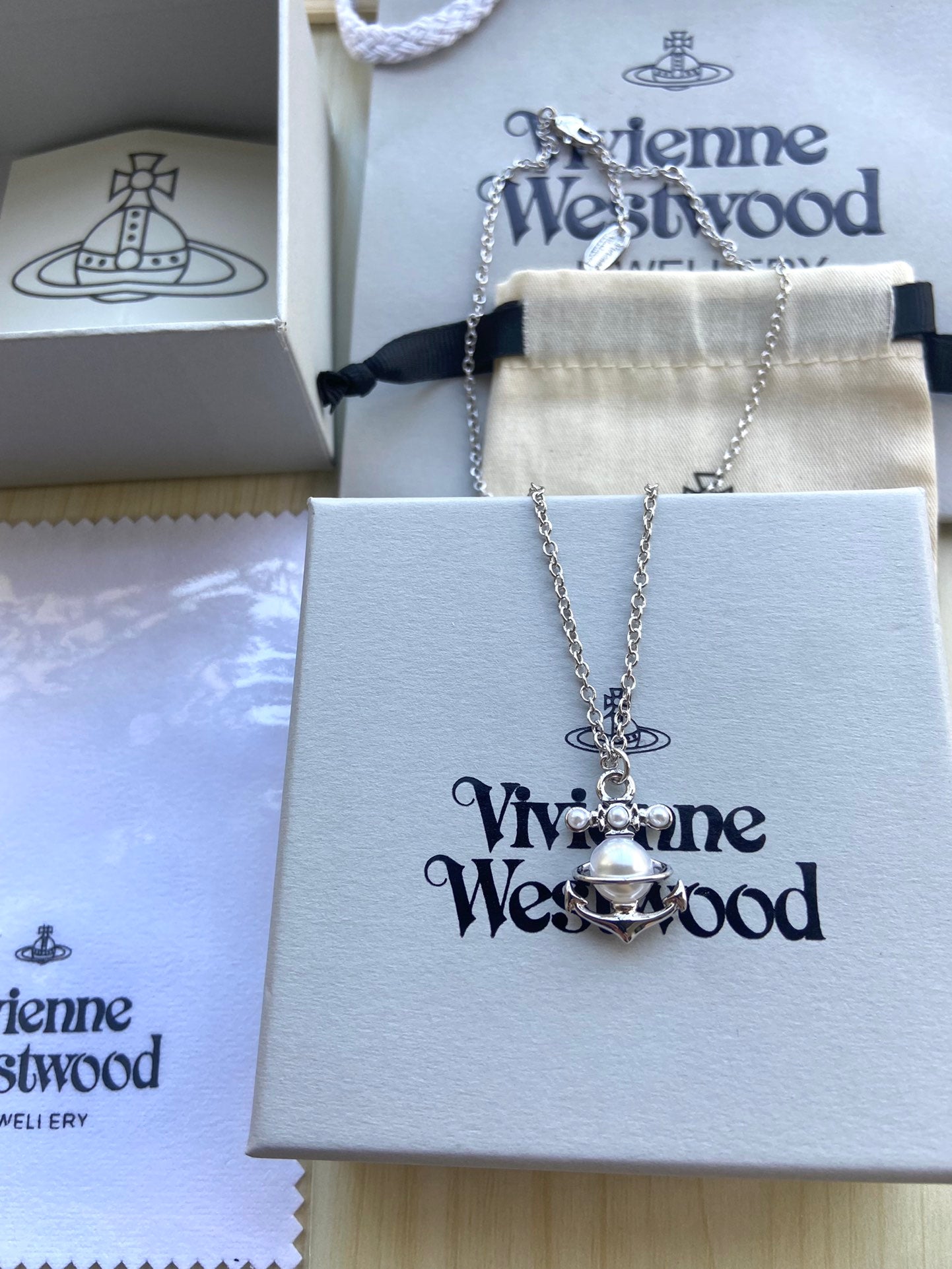 Pearl Pendant Clavicle Chain