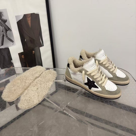 Golden Goose Vintage Distressed Sneakers #008
