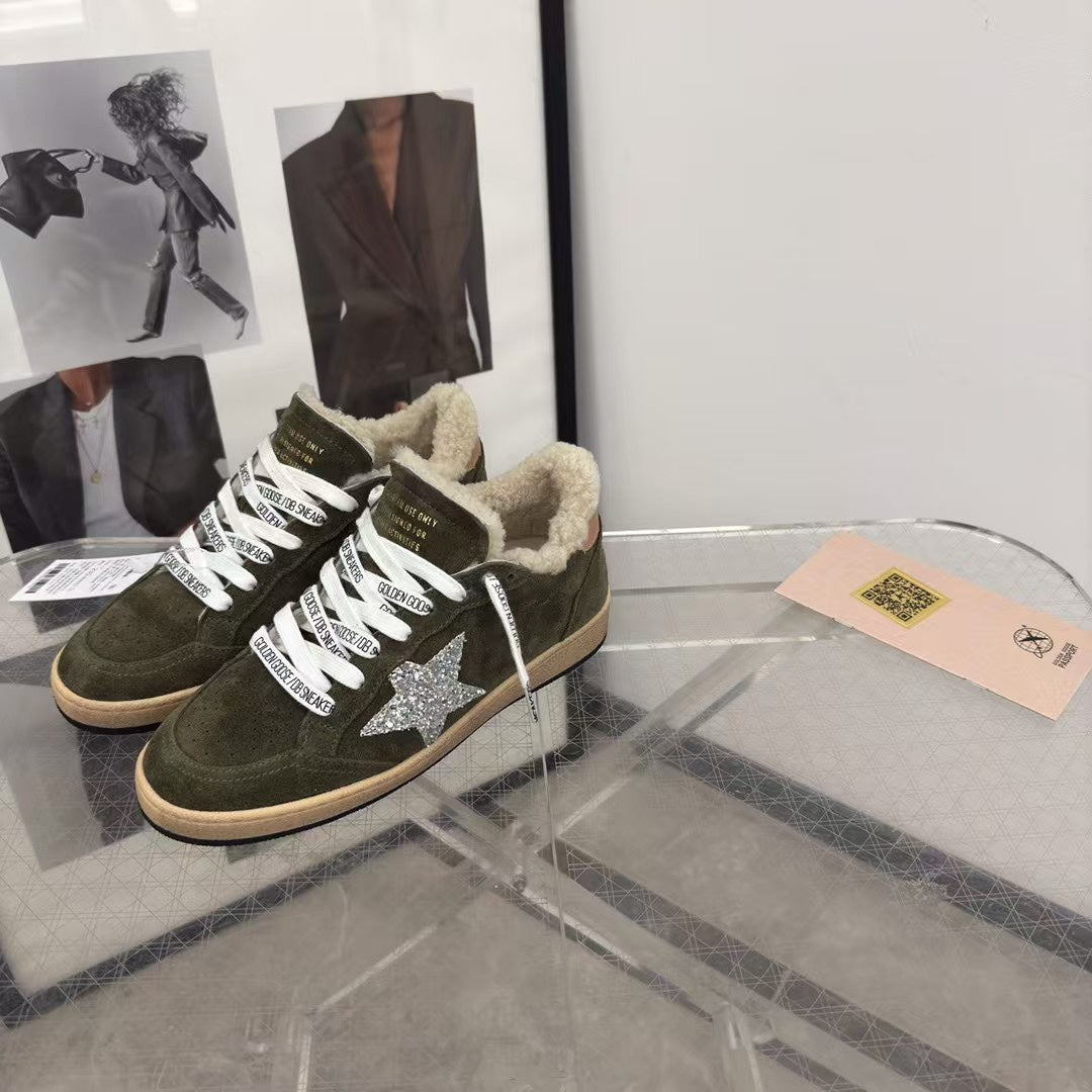 Golden Goose Vintage Distressed Sneakers #004
