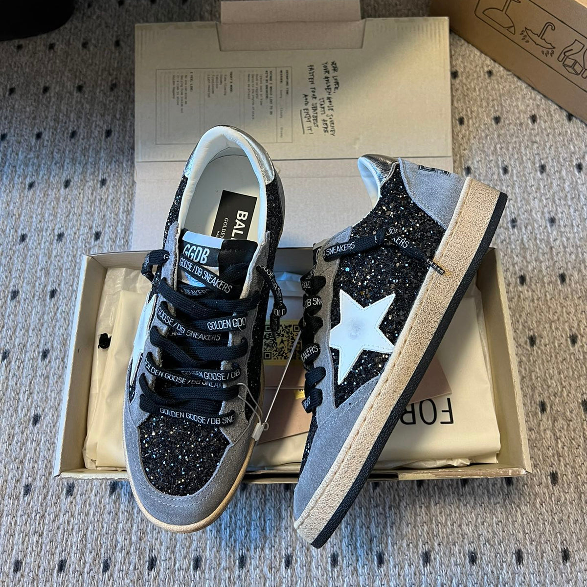 Golden Goose Vintage Distressed Sneakers #146