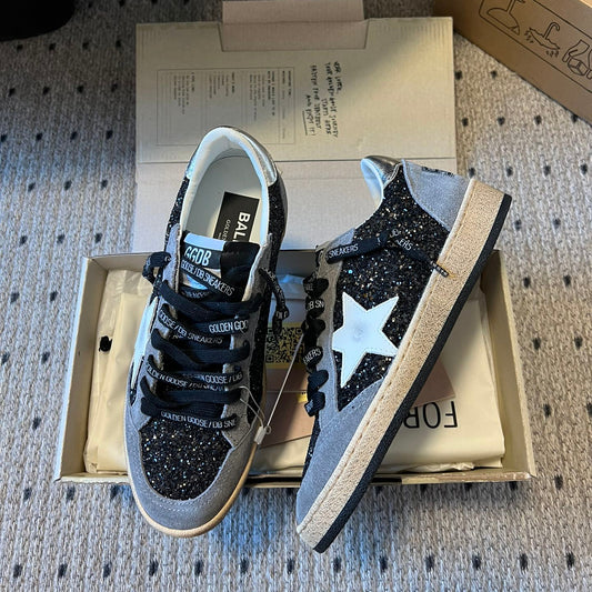 Golden Goose Vintage Distressed Sneakers #146
