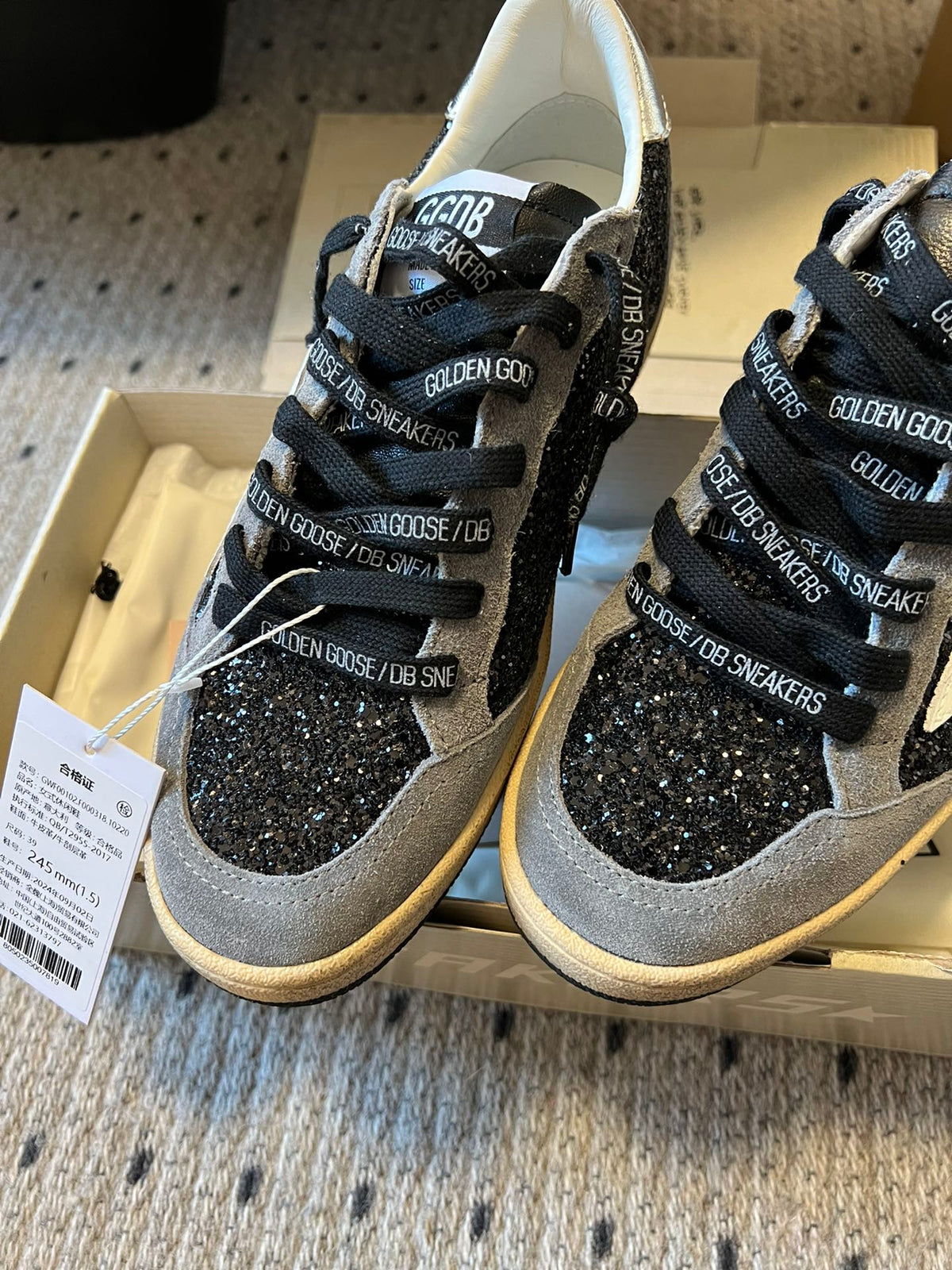 Golden Goose Vintage Distressed Sneakers #233