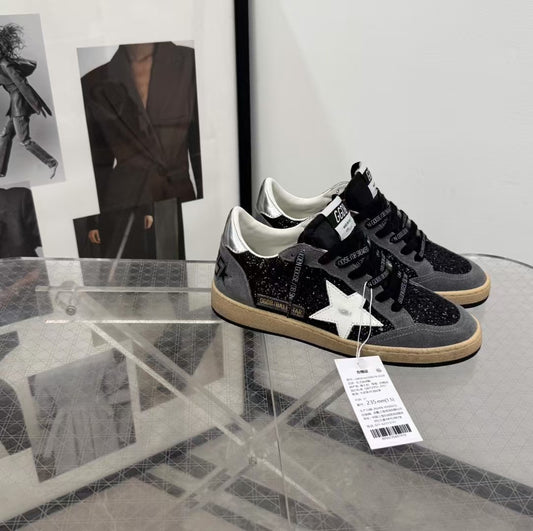 Golden Goose Vintage Distressed Sneakers #147