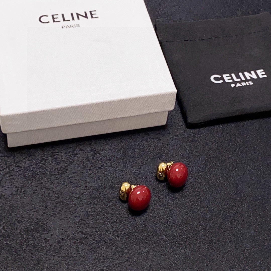 CELINE Triomphe Earrings