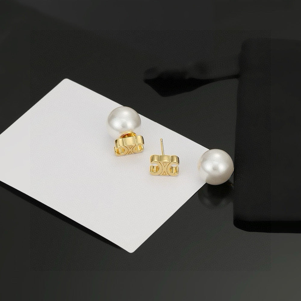 CELINE Triomphe Earrings