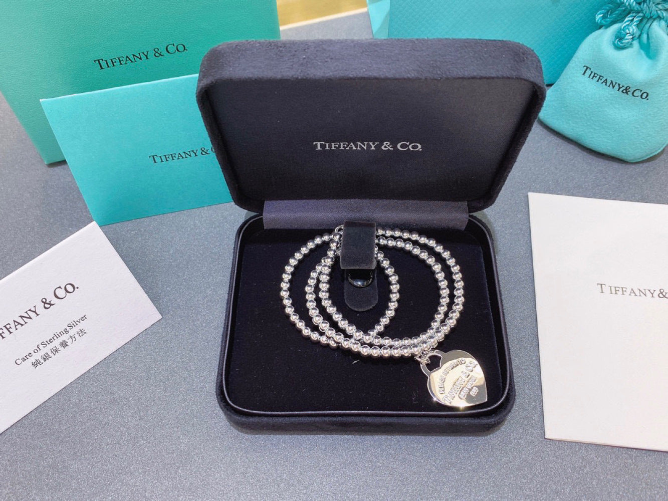 Tiffany & Co. Enamel Necklace