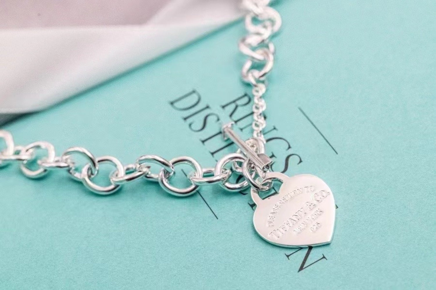 Tiffany & Co. 925 Silver Heart Necklace