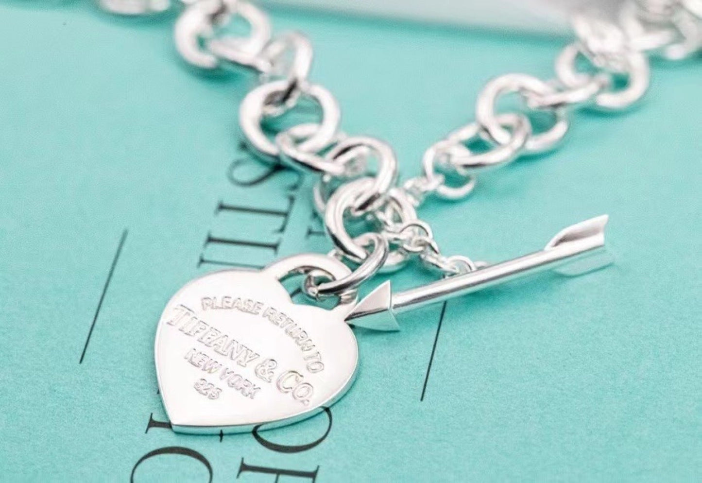 Tiffany & Co. 925 Silver Heart Necklace