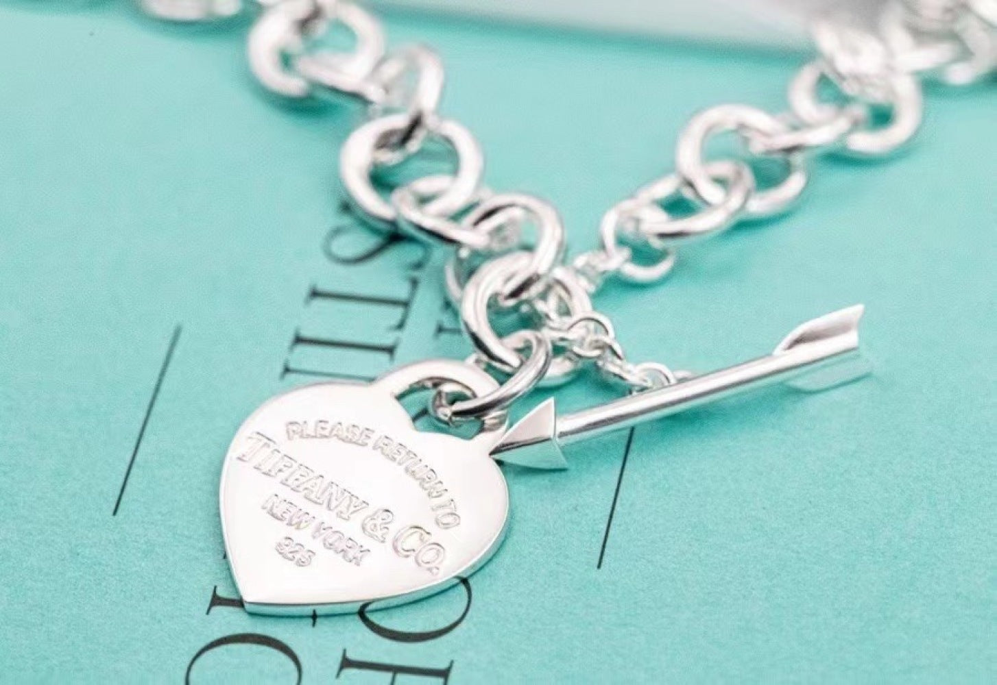 Tiffany & Co. 925 Silver Heart Necklace