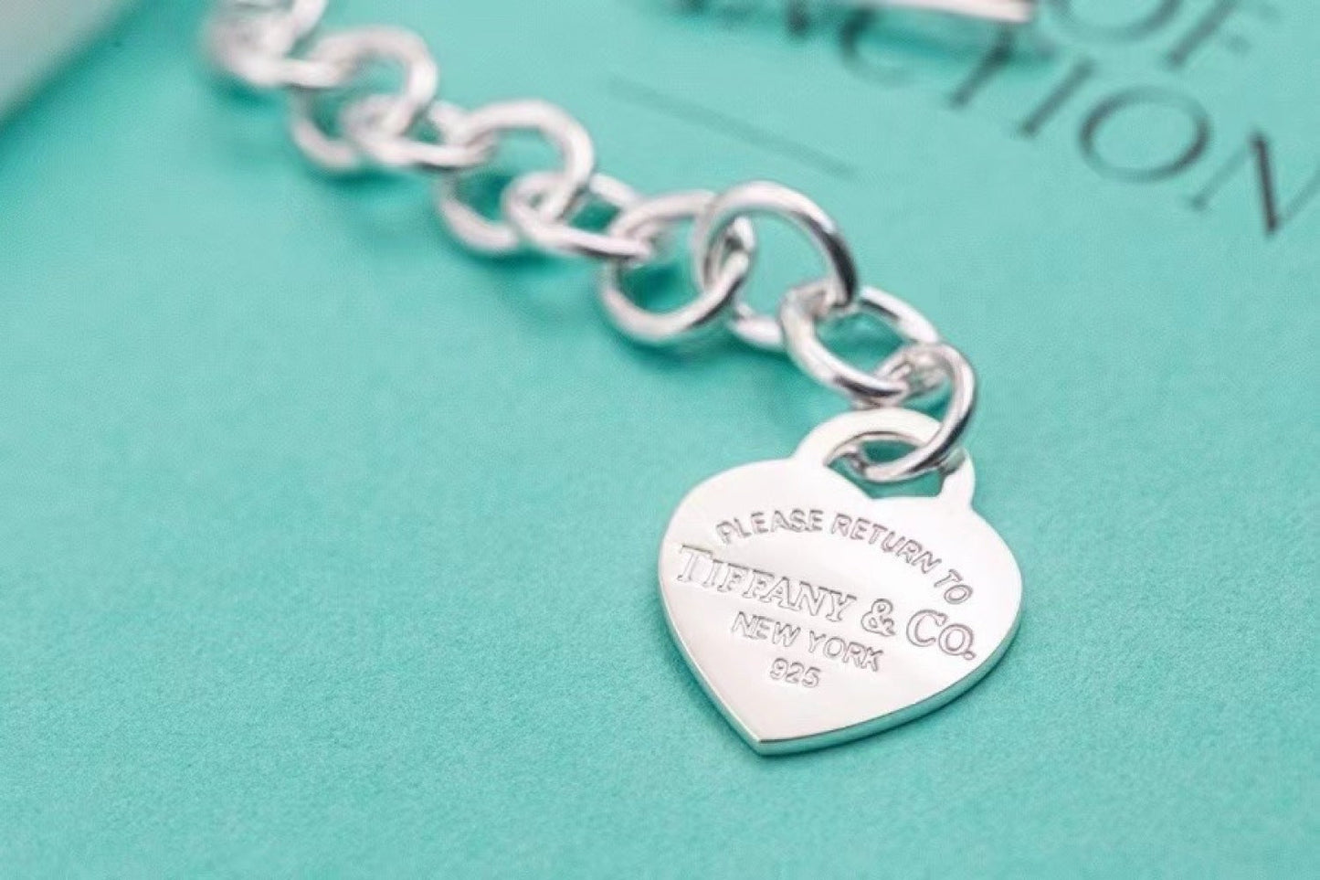 Tiffany & Co. 925 Silver Heart Necklace