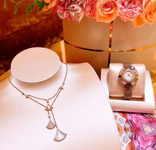 BVLGARI Gold-Plated Divas' Dream Necklace