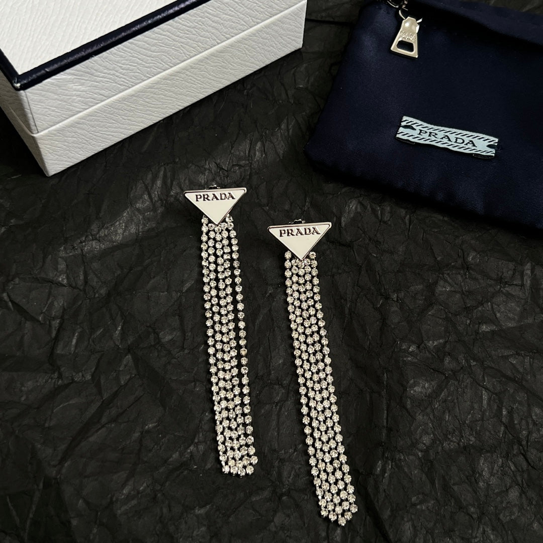 PRADA Tassel stud earrings