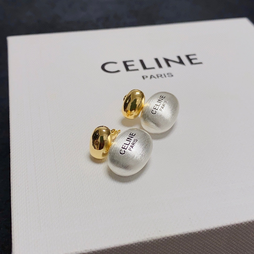 CELINE Triomphe Earrings