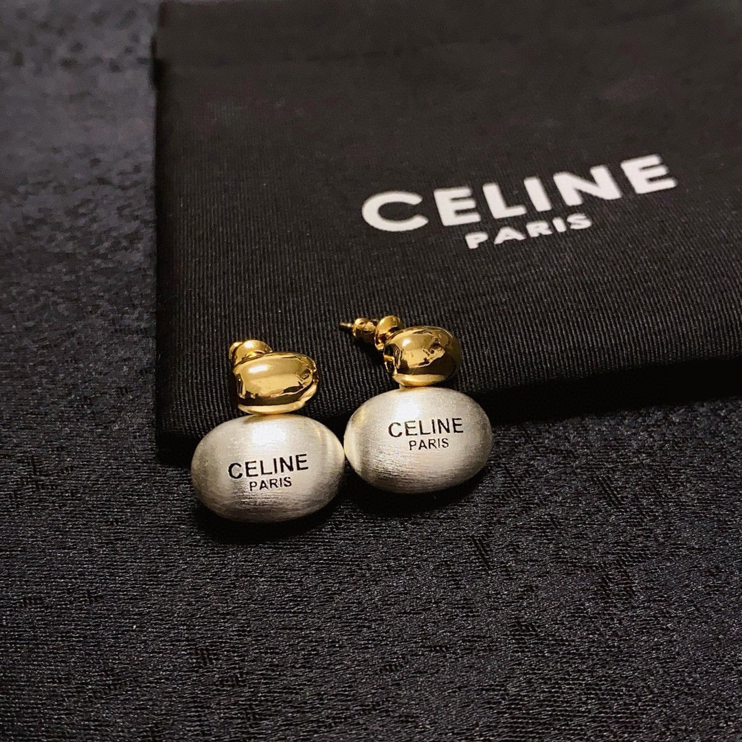 CELINE Triomphe Earrings