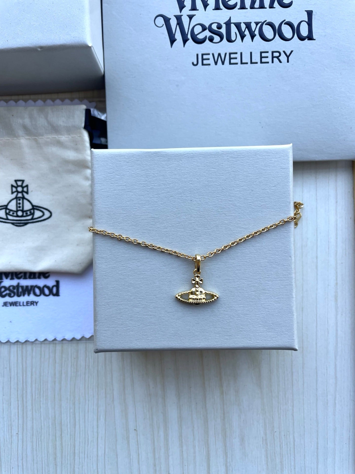 Planet Clavicle Necklace